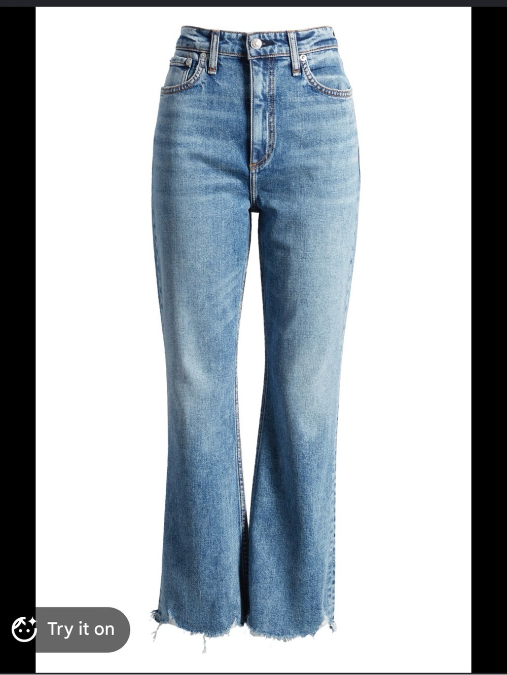 Rag and bone Casey high rise jeans